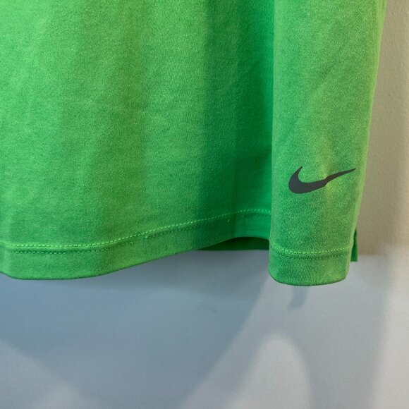 Nike Men's Lime Green Dri-Fit Tank Top - Size Large - Picture 4 of 6